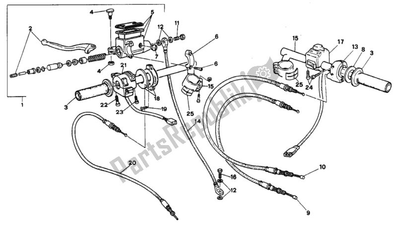 Wszystkie części do Kierownica Ducati Supersport 750 SS 1995